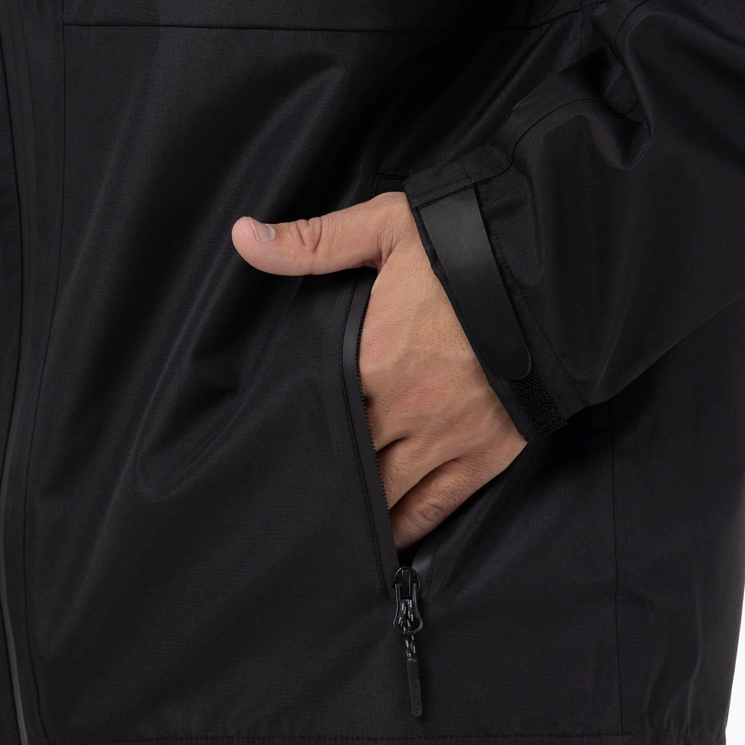 Impermeable Hombre Arkaon Hardshell Negro-6