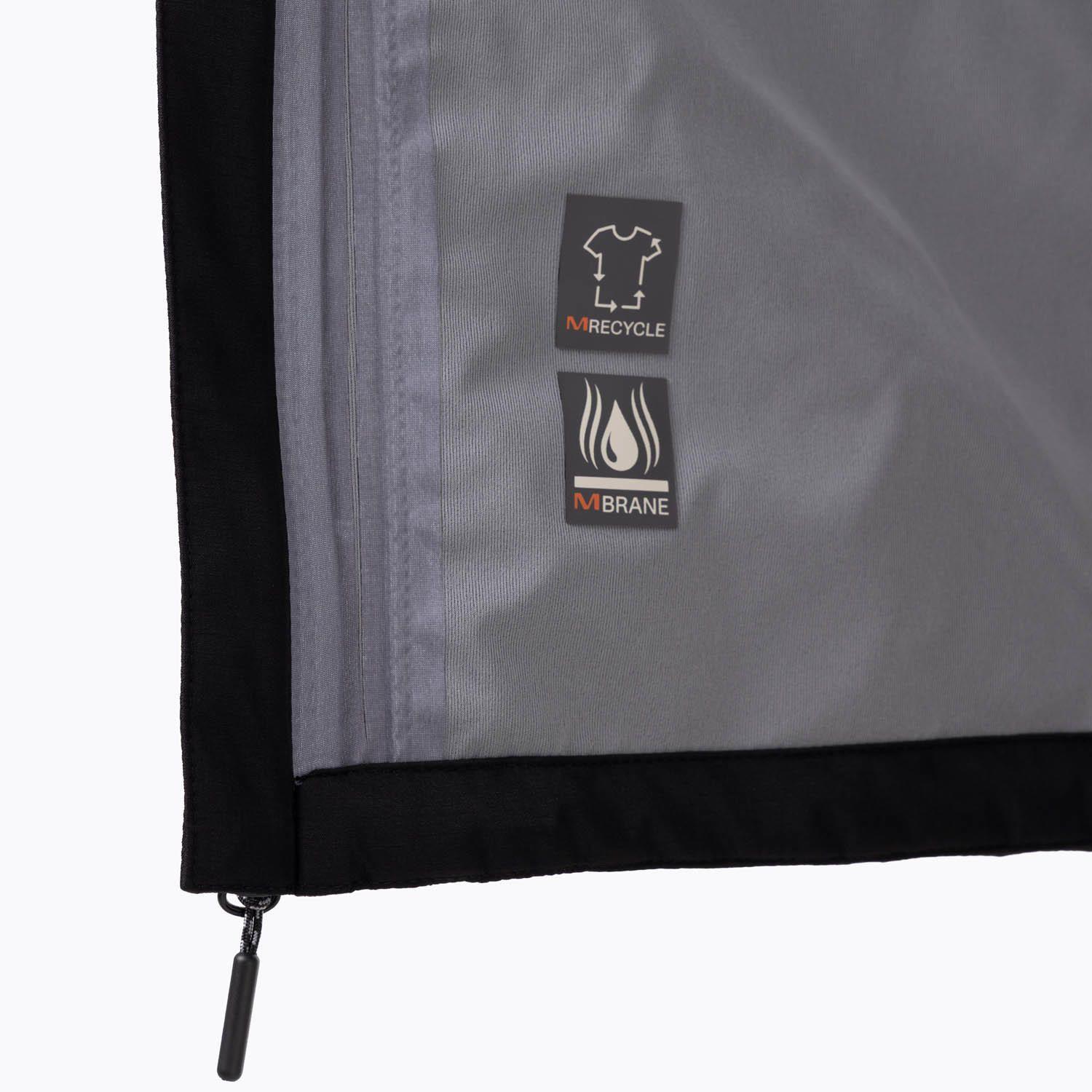 Impermeable Hombre Arkaon Hardshell Negro-9