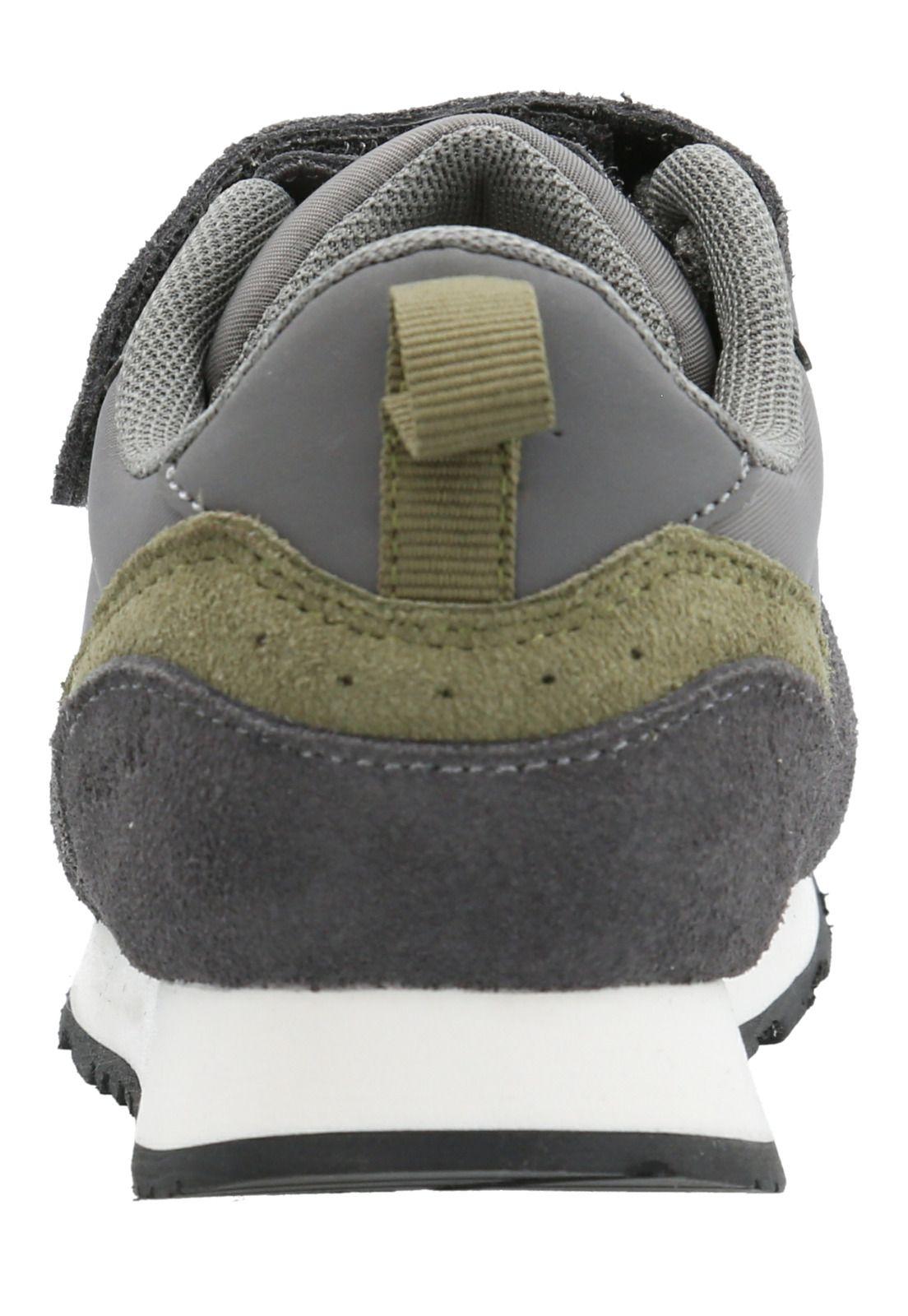 Zapatilla Cuero Janet-K Vl Niño Gris-6