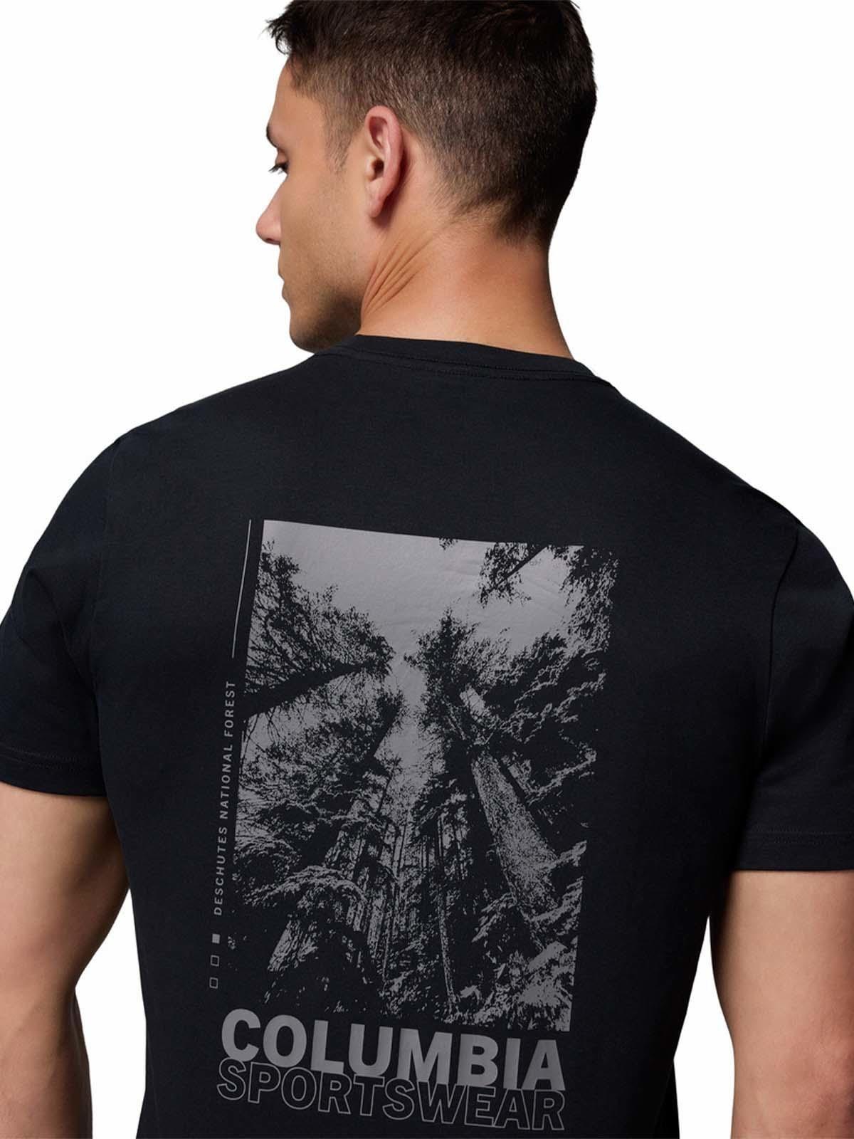 Polera M/C Hombre Rapid Ridge Back Negro-4