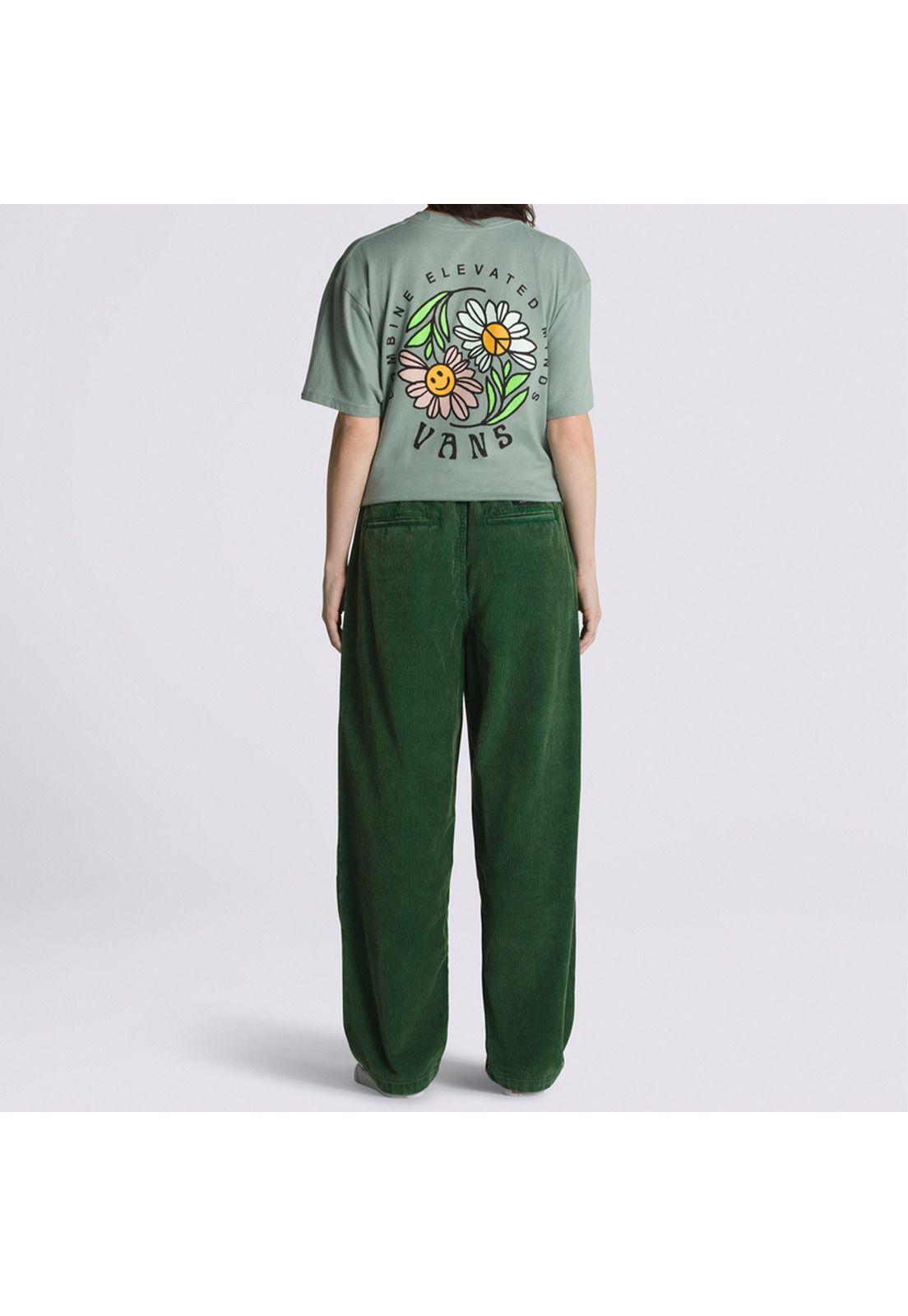 Pantalón Range Baggy Taprd Ac Verde Hombre-4