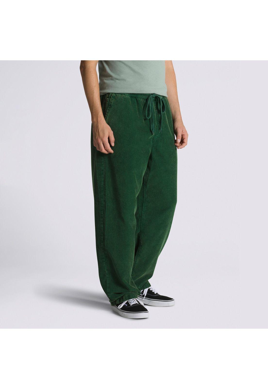 Pantalón Range Baggy Taprd Ac Verde Hombre-5