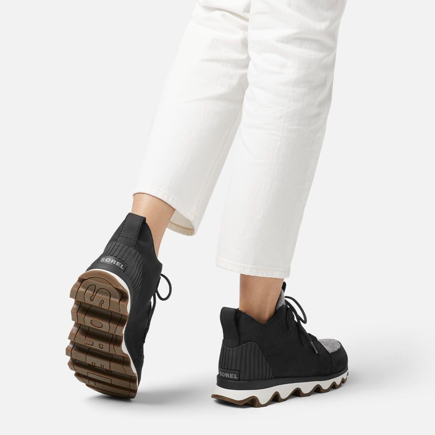Zapatilla Kinetic Caribou Negro Mujer-1