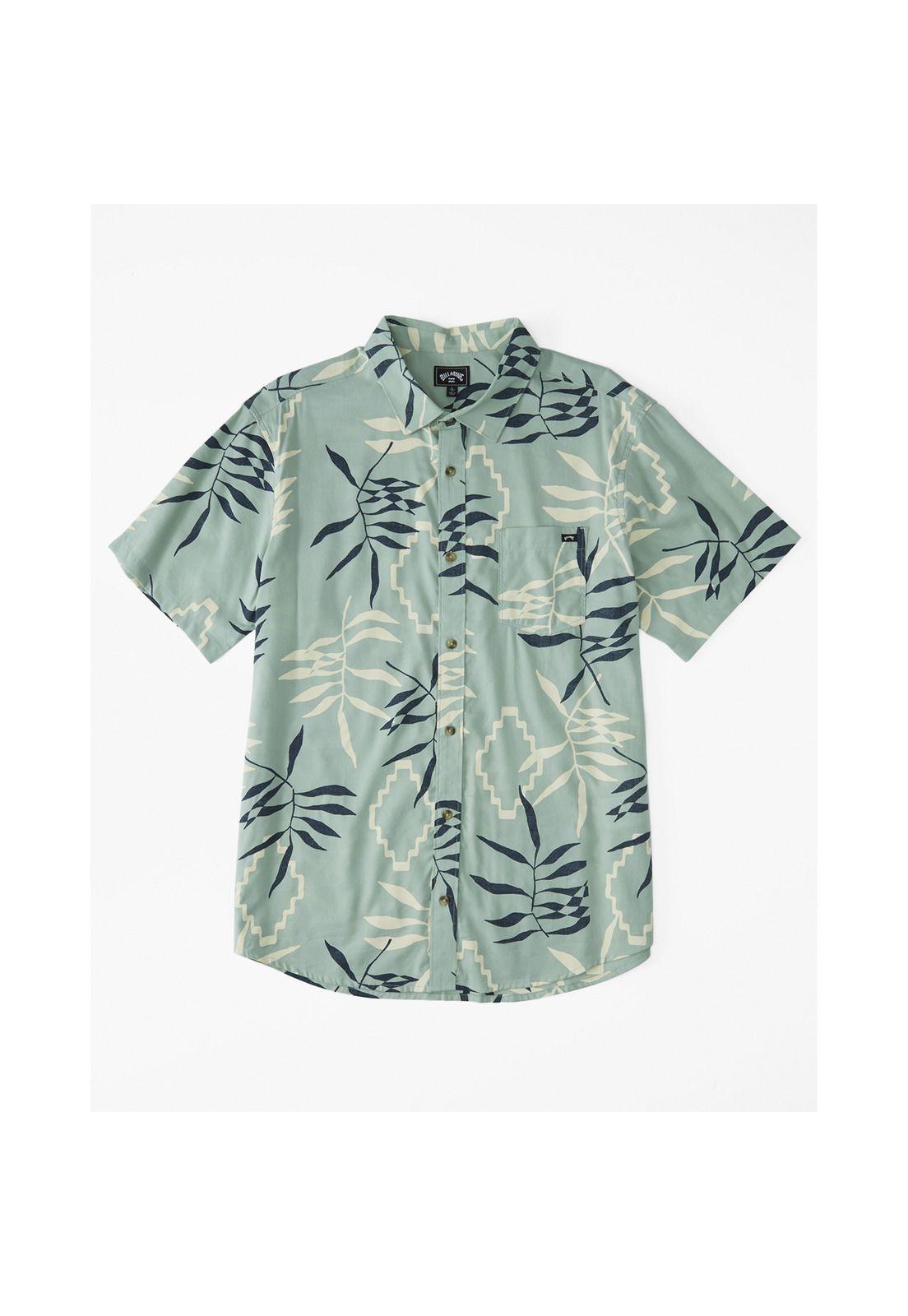 Camisa Sundays Floral Celeste Niño-0