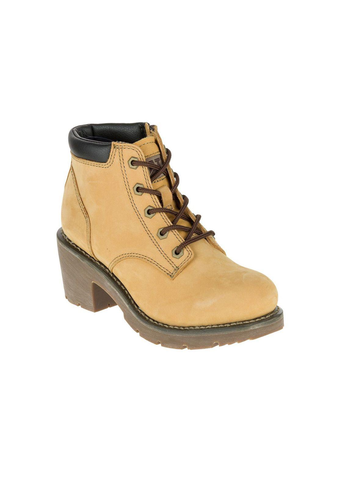 Botin Mujer Casual Kinsie Camel-0