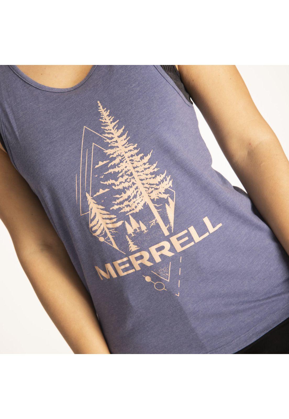 Polera M/C Mujer Pine Tee Morado-5