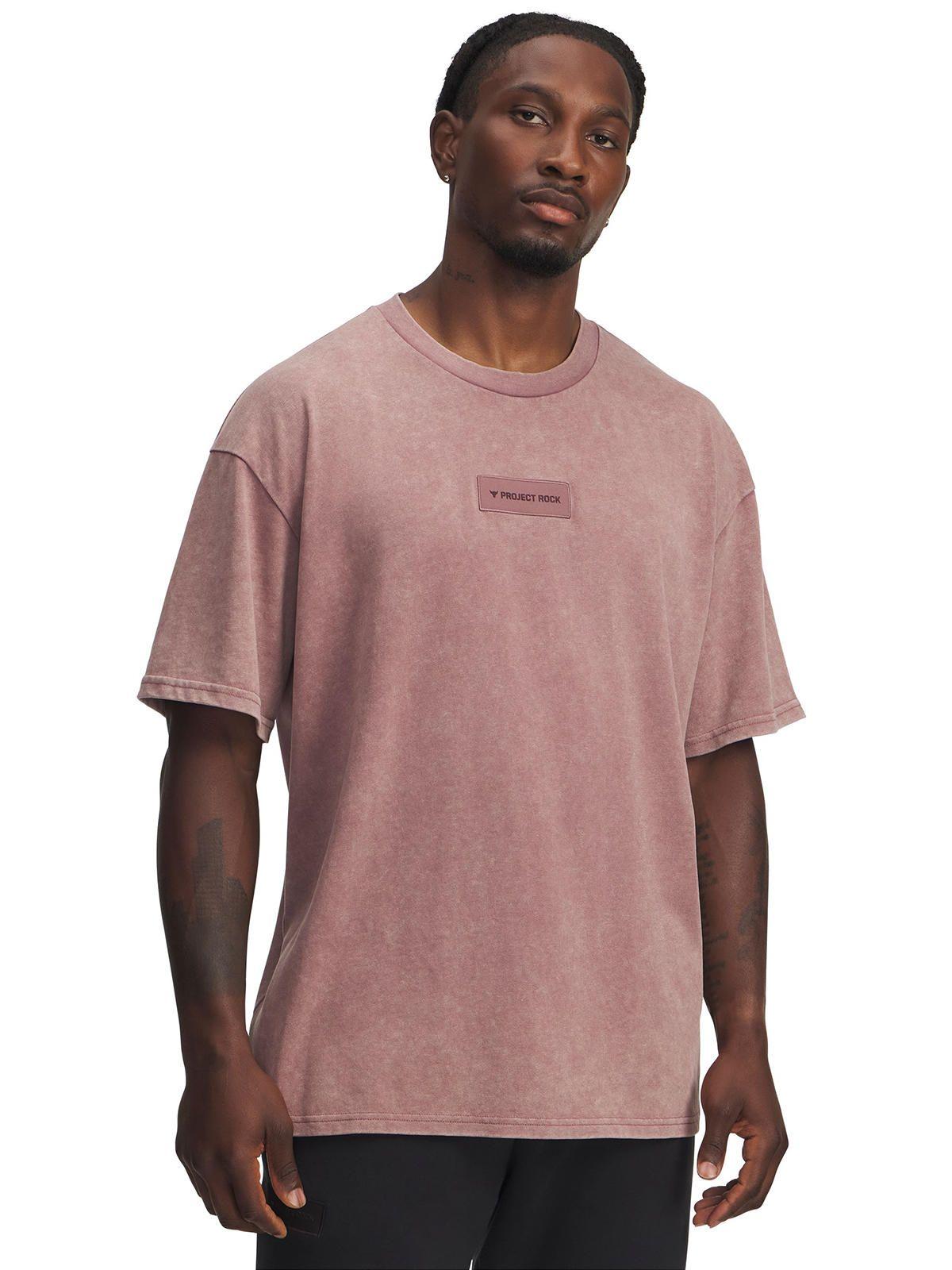 Polera Manga Corta HW OS Lifestyle hombre Project Rock roja -0