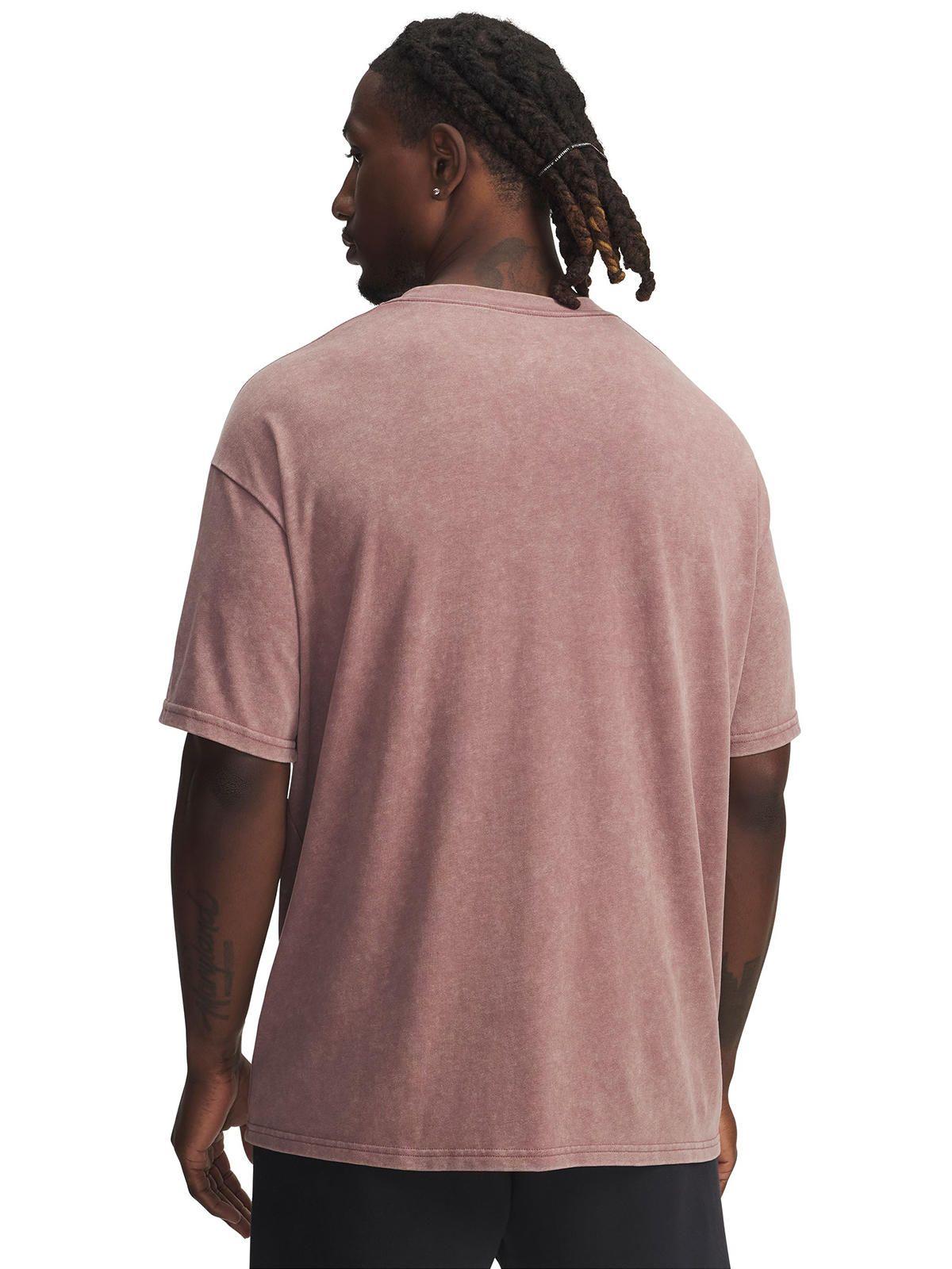 Polera Manga Corta HW OS Lifestyle hombre Project Rock roja -1