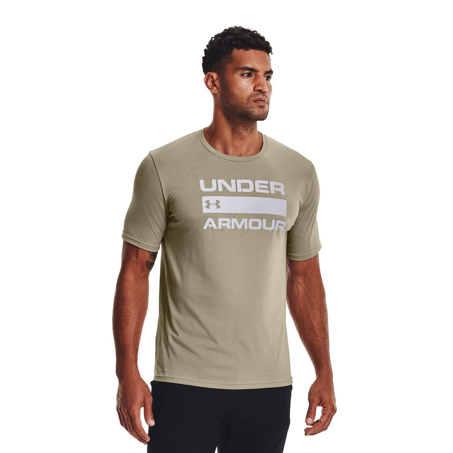 Polera Hombre Team Issue Wordmark Gris-2