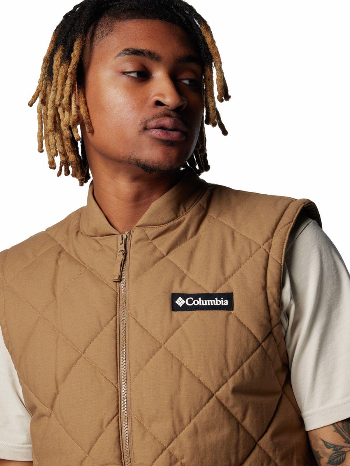 Parka Sin Mangas Hombre Rad Padded Café-3