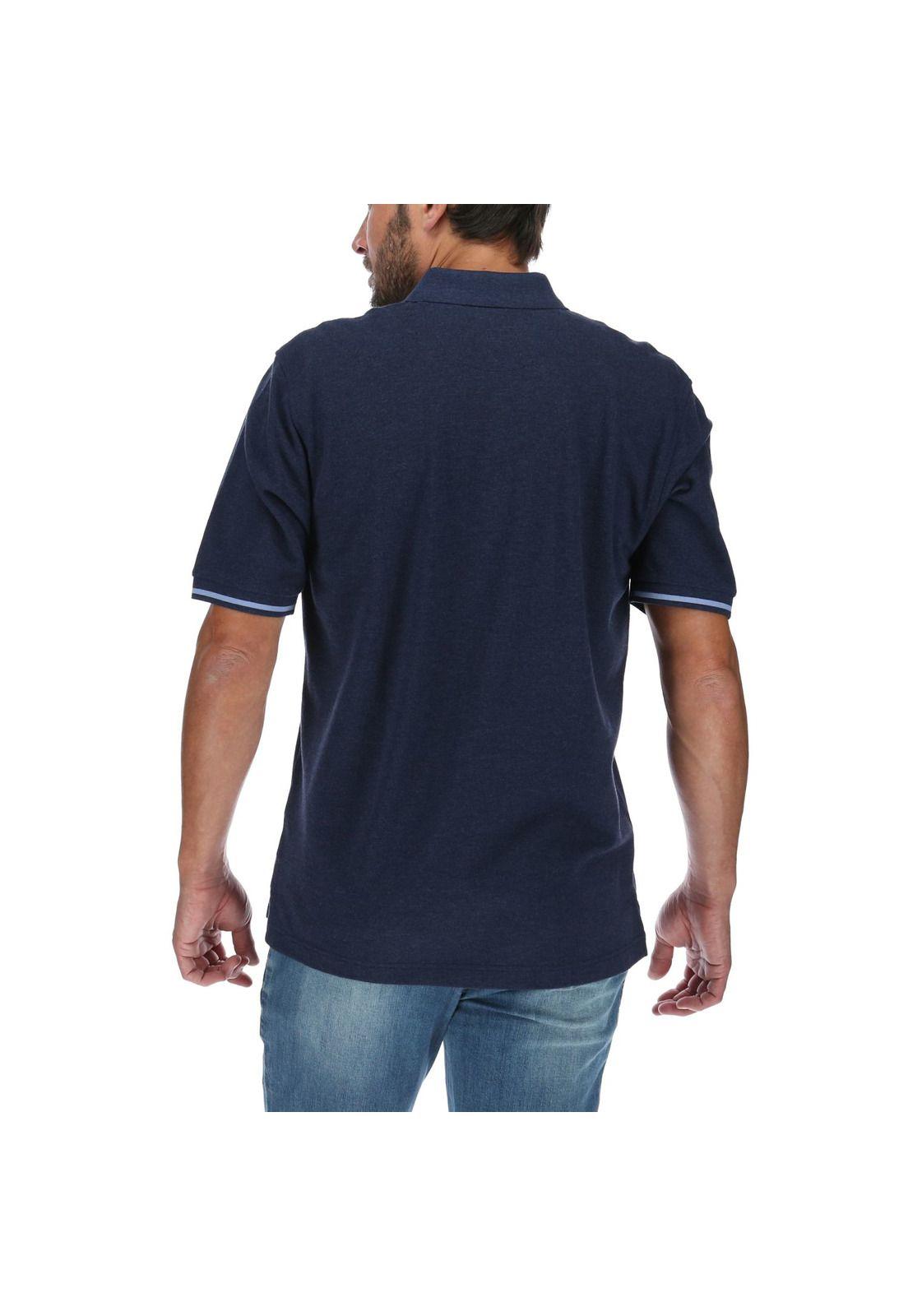 Polera Hombre Mitchell Azul-2
