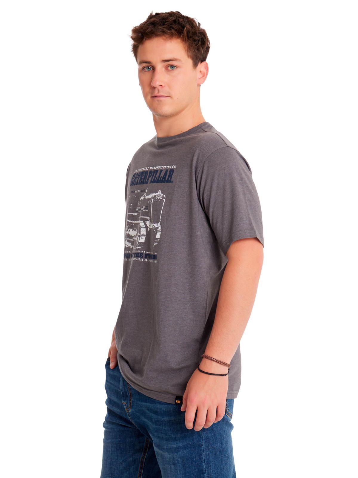 Polera Manga Corta Hombre His Tradition Graph8 Gris-1