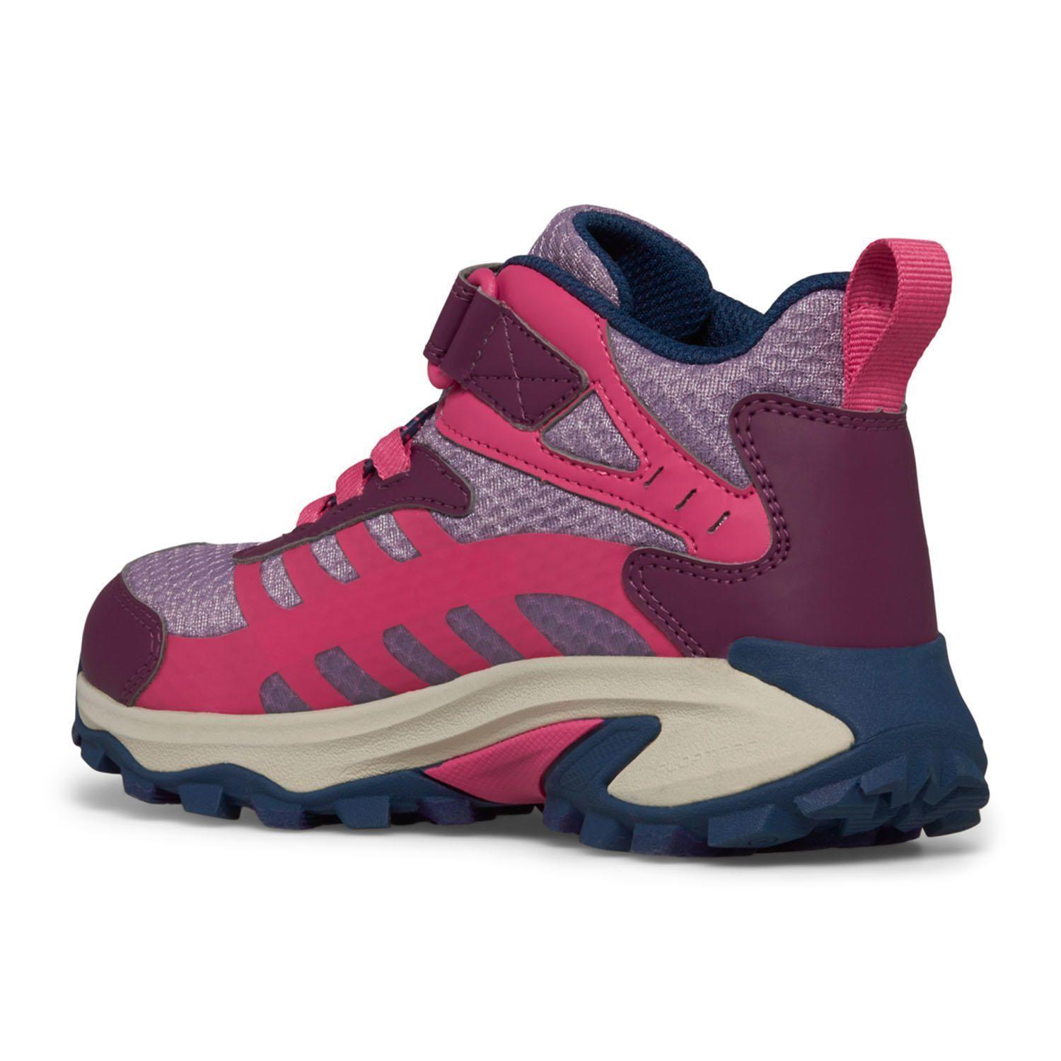 Botin Niña Moab Speed 2 Mid A/C Morado-4