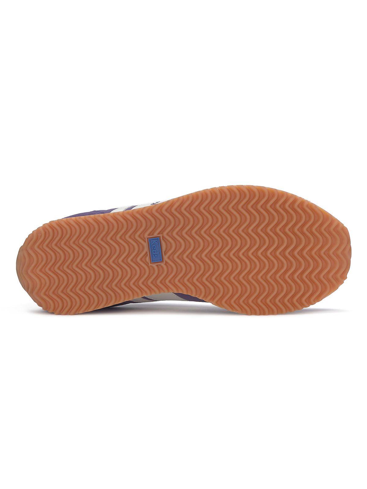 Zapatilla Cuero Mujer Rena Azul Marino-5