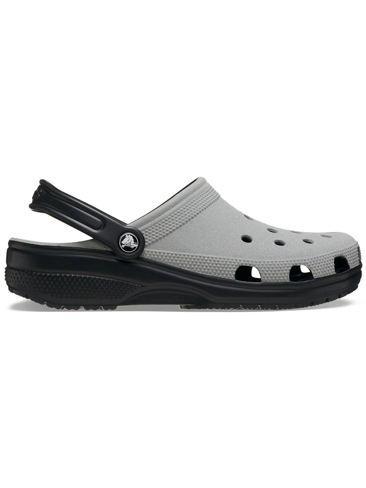 Zueco reflectante Crocs Hombre Classic Clog Negro-0