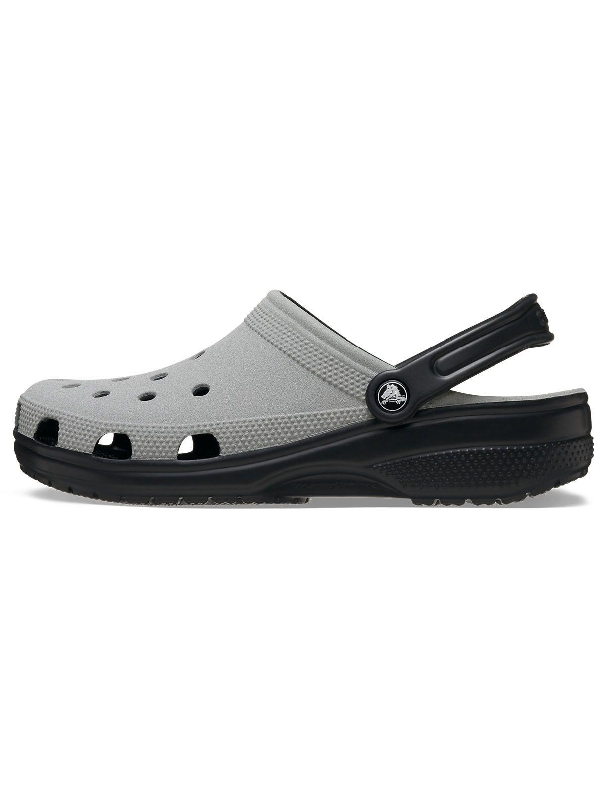 Zueco reflectante Crocs Hombre Classic Clog Negro-1