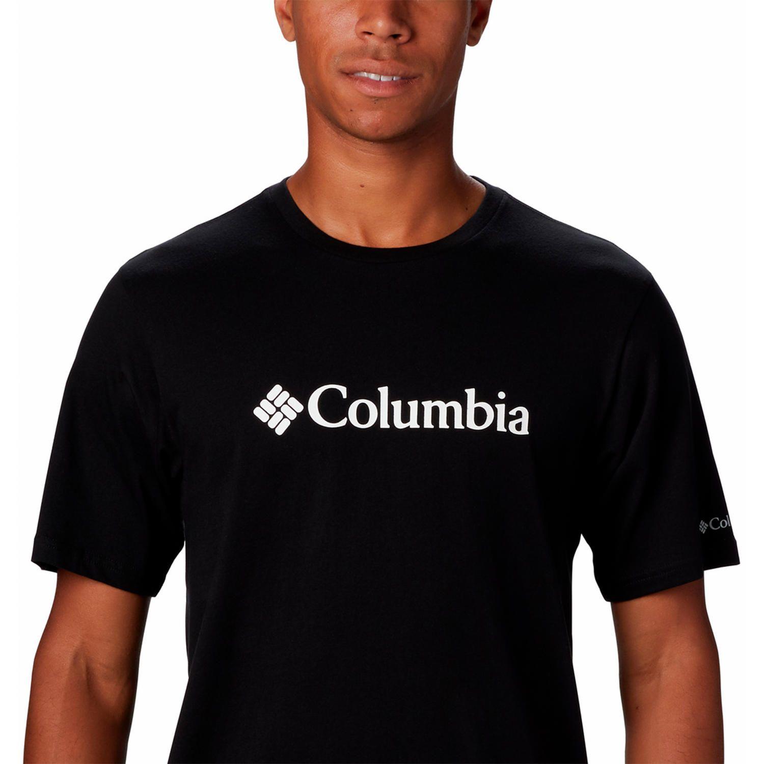 Polera M/C Hombre Csc Basic Logo Negro-4