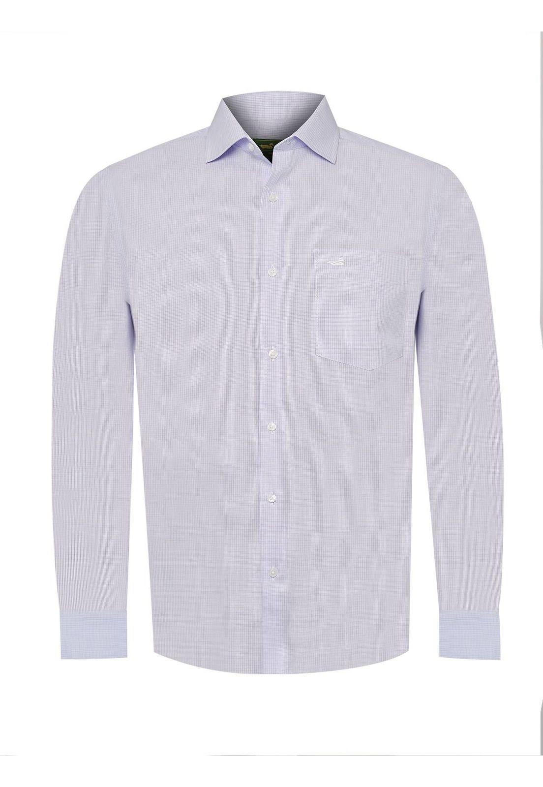 Camisa Cuello Italiano Hombre Easylife Azul-1