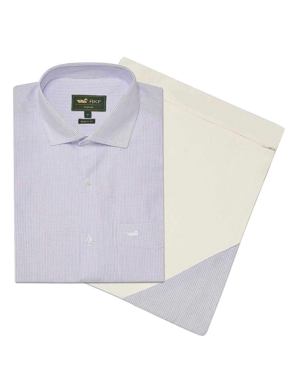 Camisa Cuello Italiano Hombre Easylife Azul-5