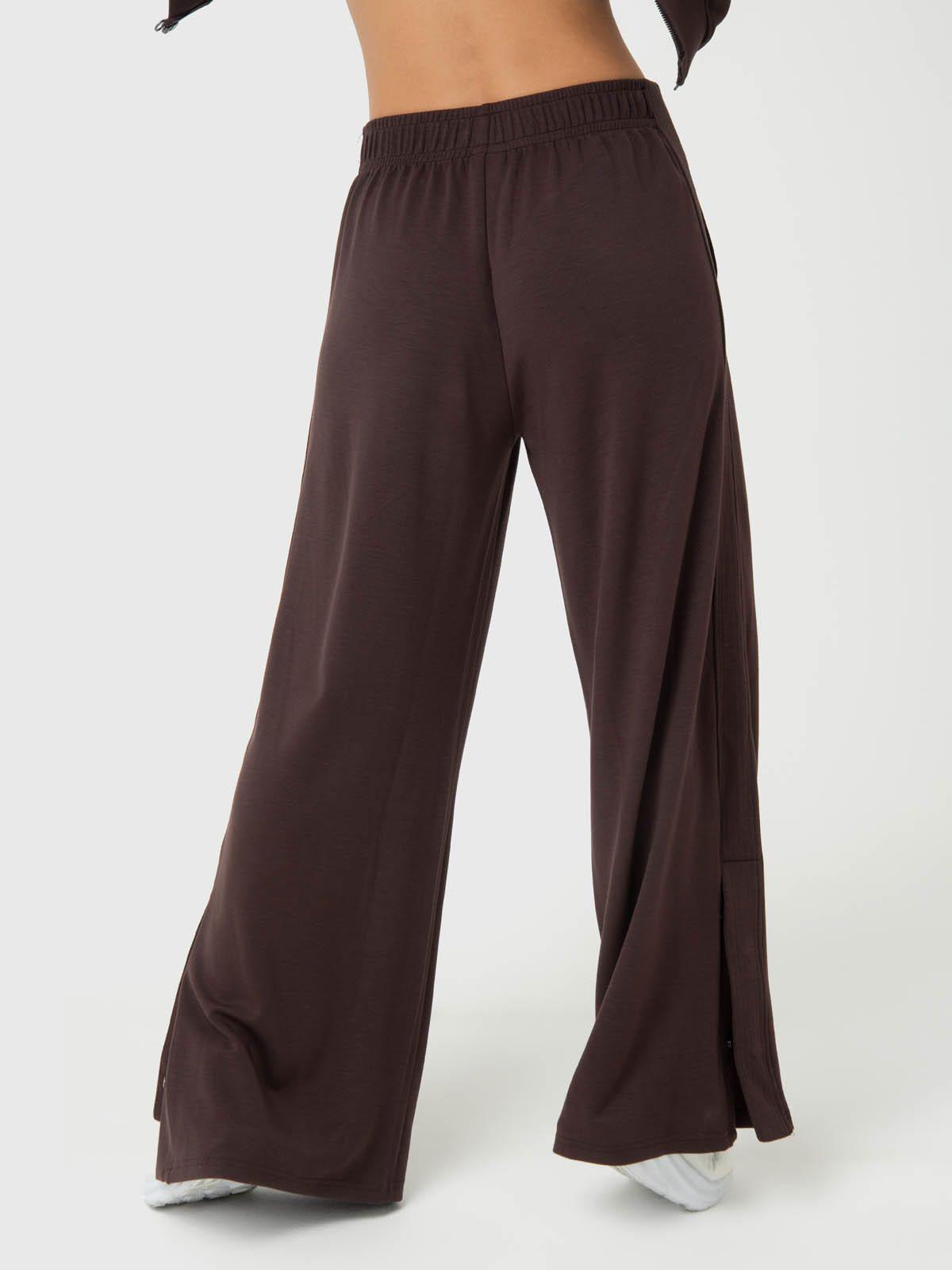 Pantalón Mujer Modal Aloe Café-3