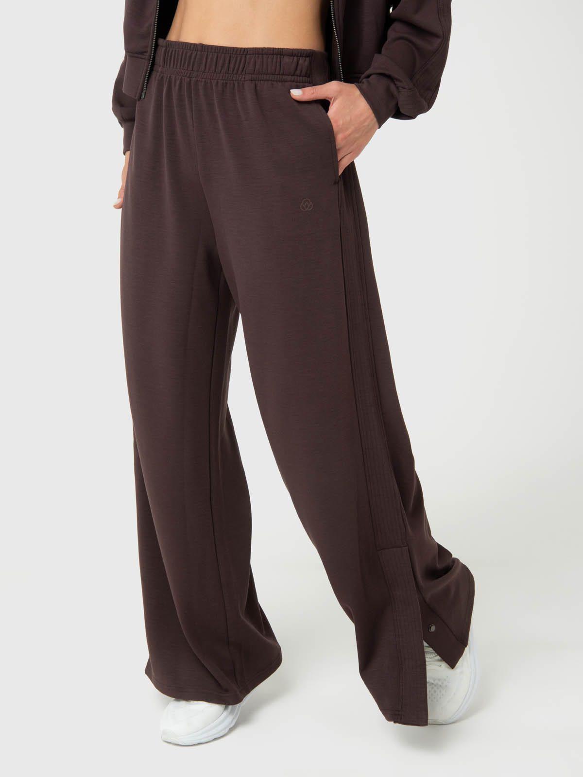 Pantalón Mujer Modal Aloe Café-0
