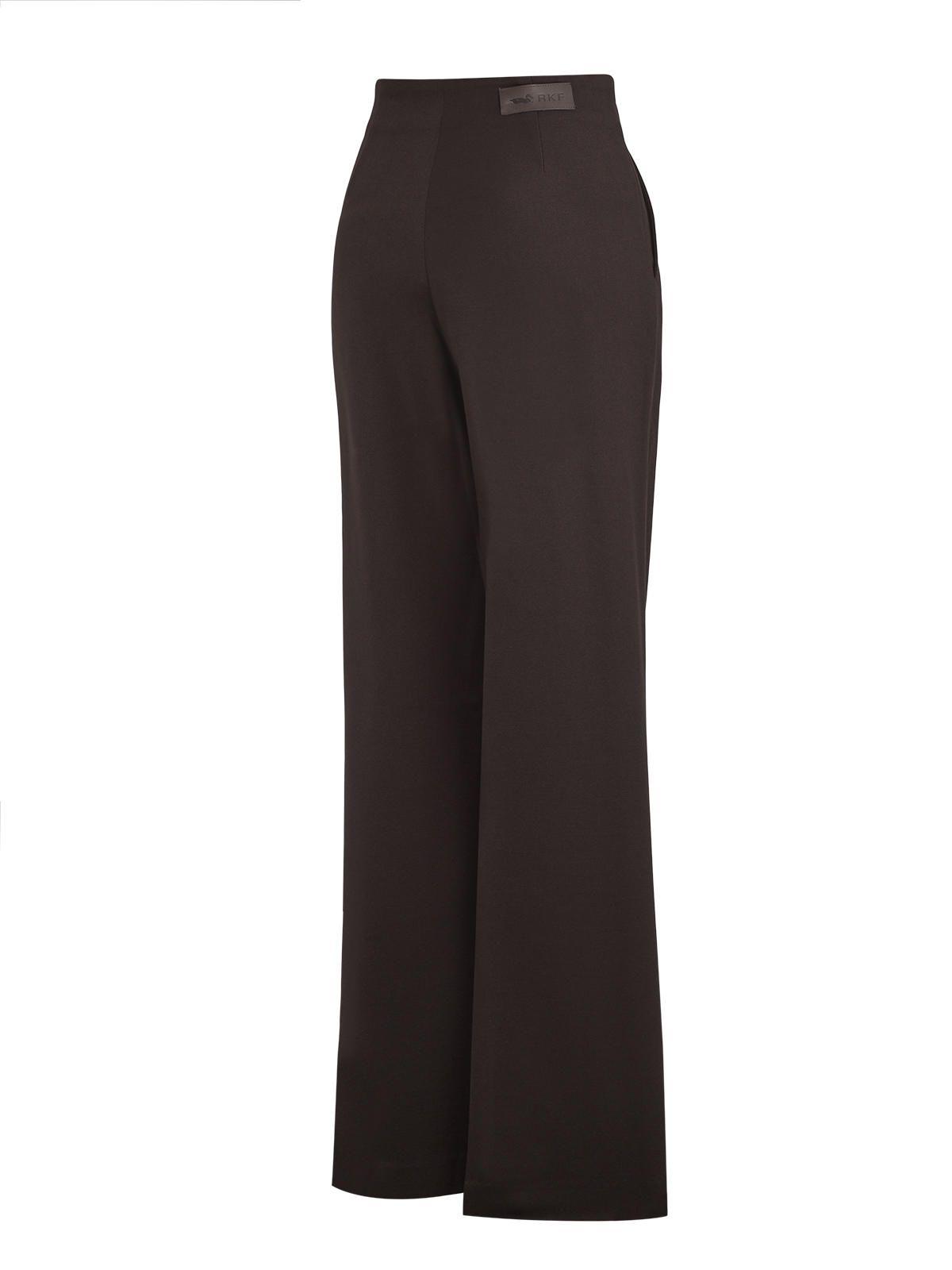 Pantalón Poliéster Reci Mujer Hornacal Café-1