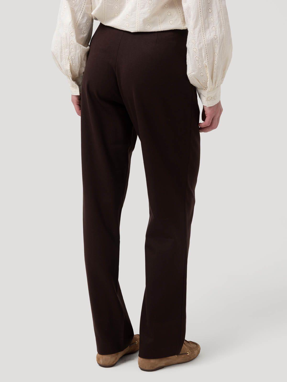 Pantalón Poliéster Reci Mujer Hornacal Café-5