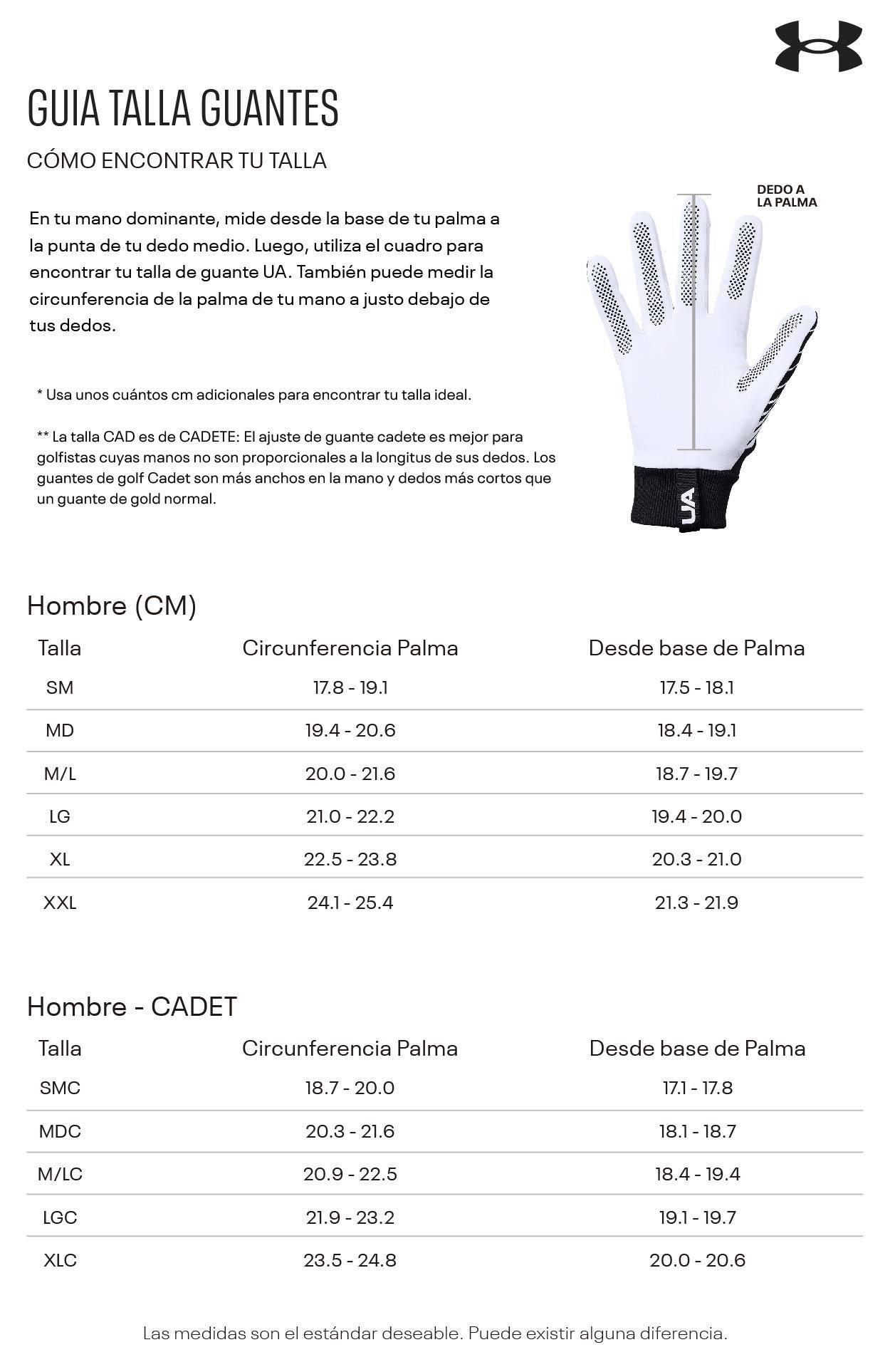 Guantes UA Project para hombre Negro-2