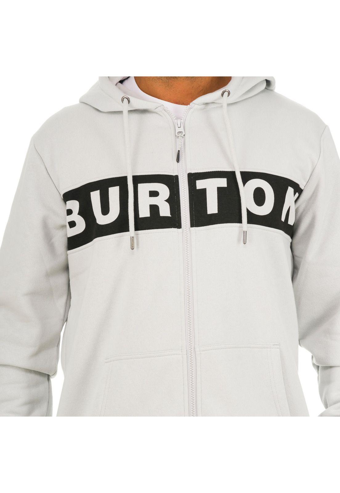 Polerón Hombre Logo Tie Gris -5