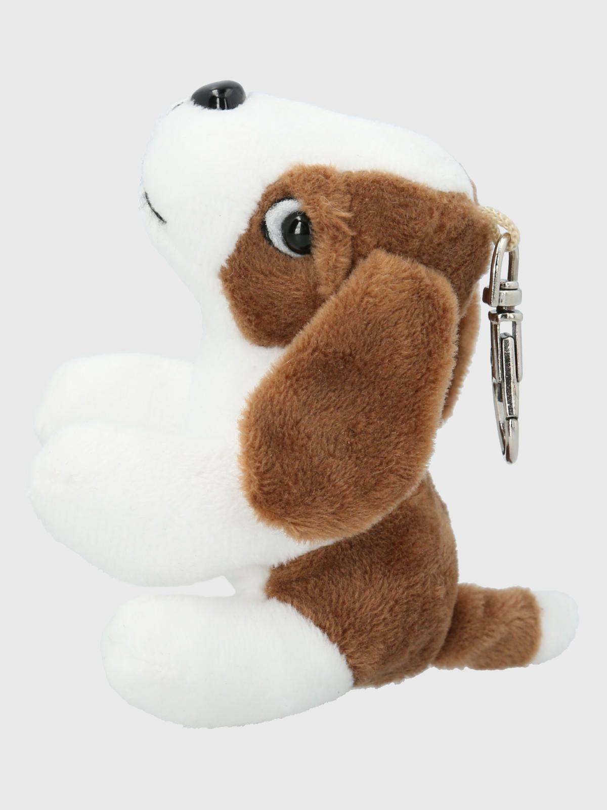 Peluche Perro Hush Puppies Hound Keyring Café-1