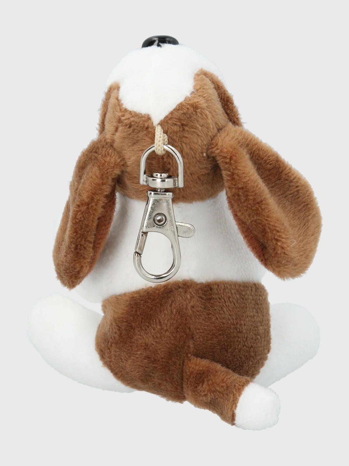 Peluche Perro Hush Puppies Hound Keyring Café-3