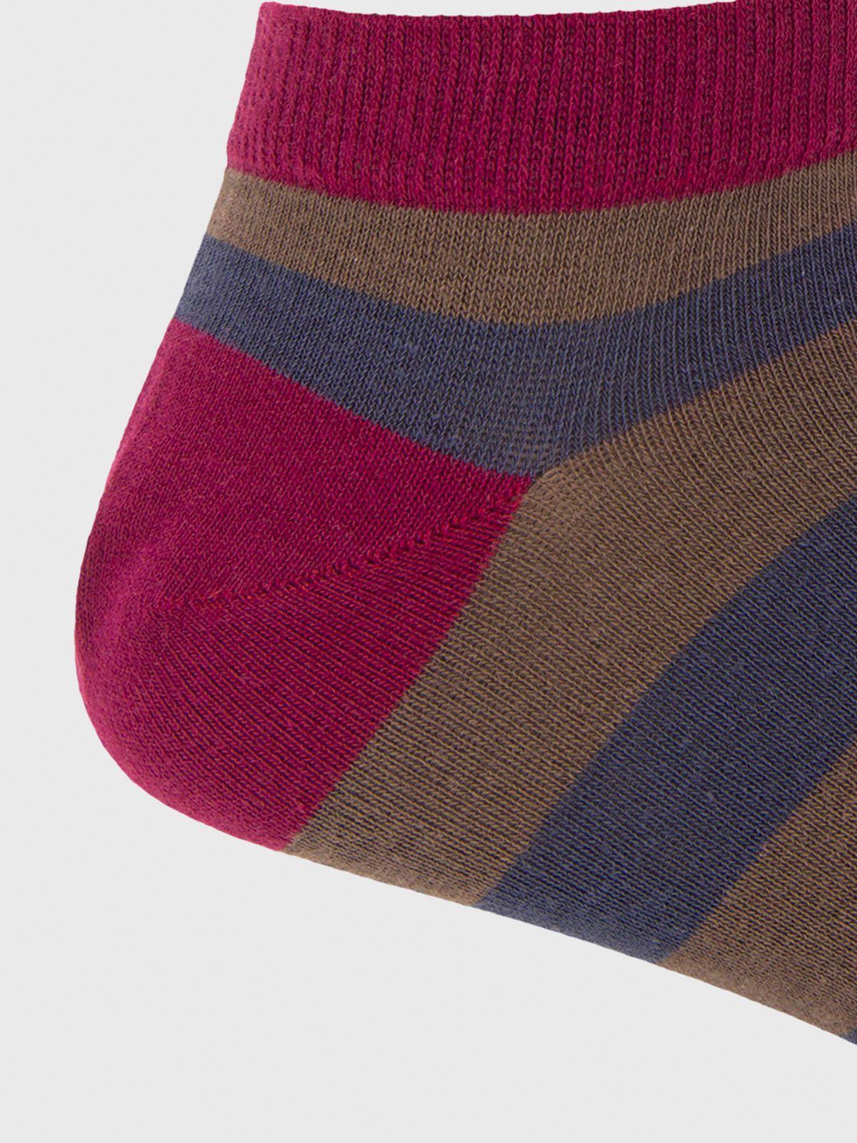 Calcetin Algodón Hombre Ped Bigblock Café-2