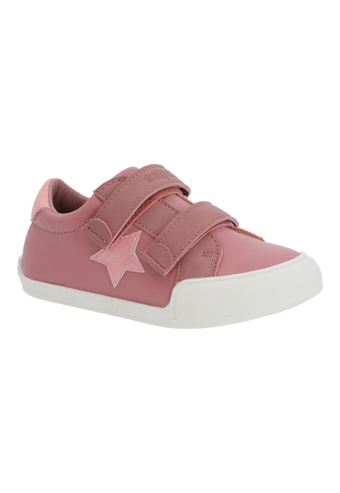 Zapatilla Cuero Ergonómica Nina Alaska Rosado-0