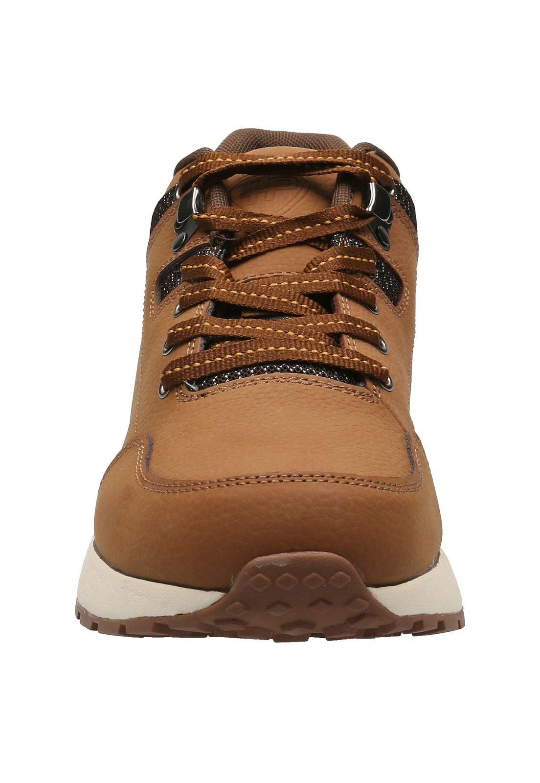 Zapatilla Cuero Hombre Astro Marrón-2