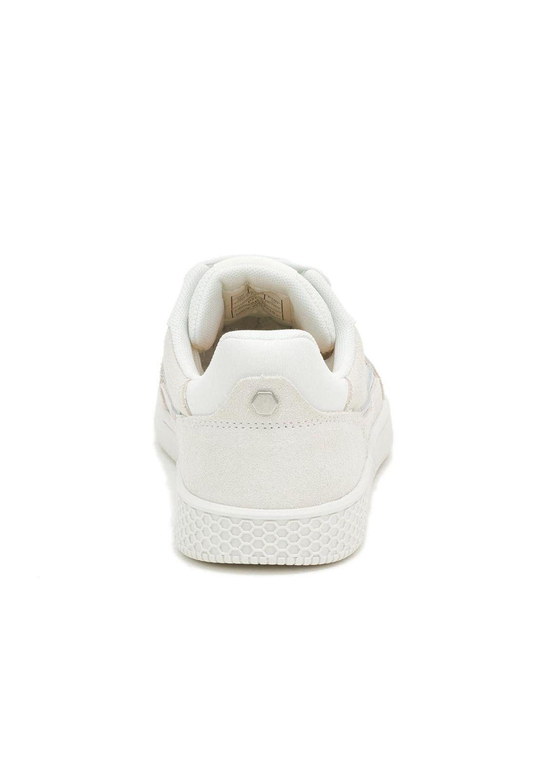 Zapatilla Mujer Pause Retro T-Toe Blanco-5