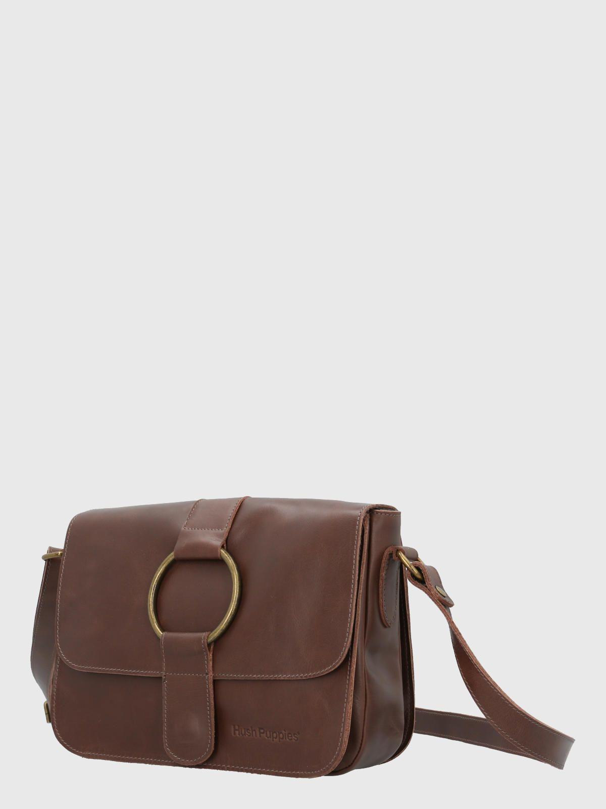 Cartera Cuero Mujer Drake Cross Café-1