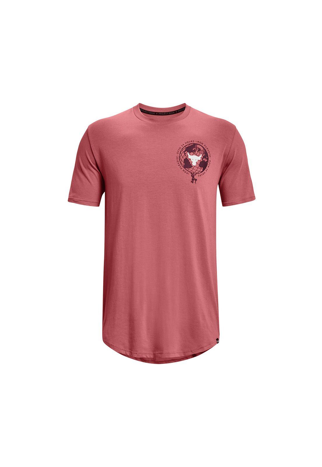 Camiseta Hombre Pjt Rck Open 24 Hour Rosado-0