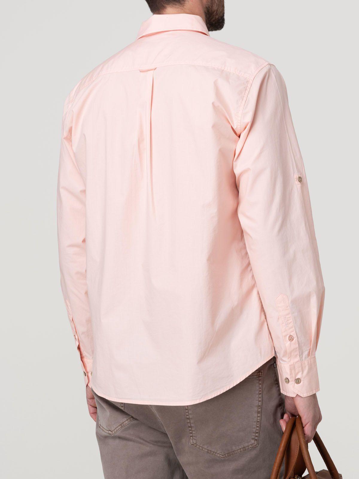 Camisa Algodón Orgánico Hombre Galiton Rosado-5