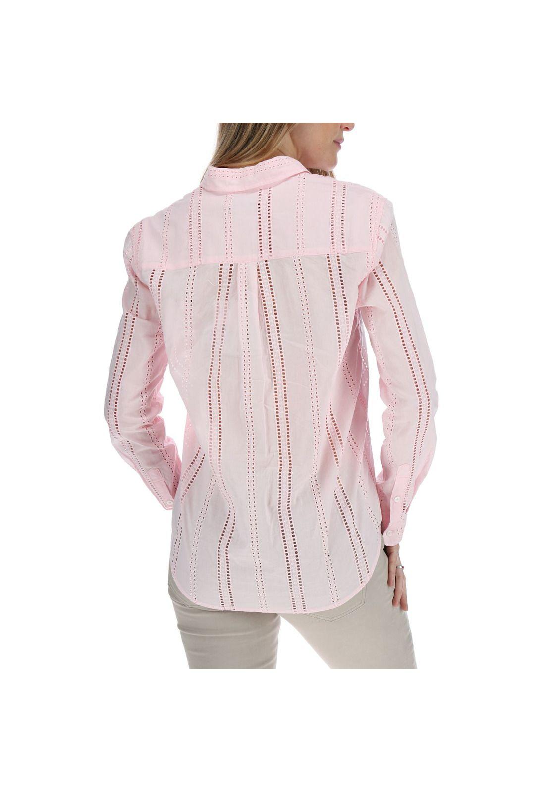 Blusa Manga Larga Mujer Balbina Rosa-2