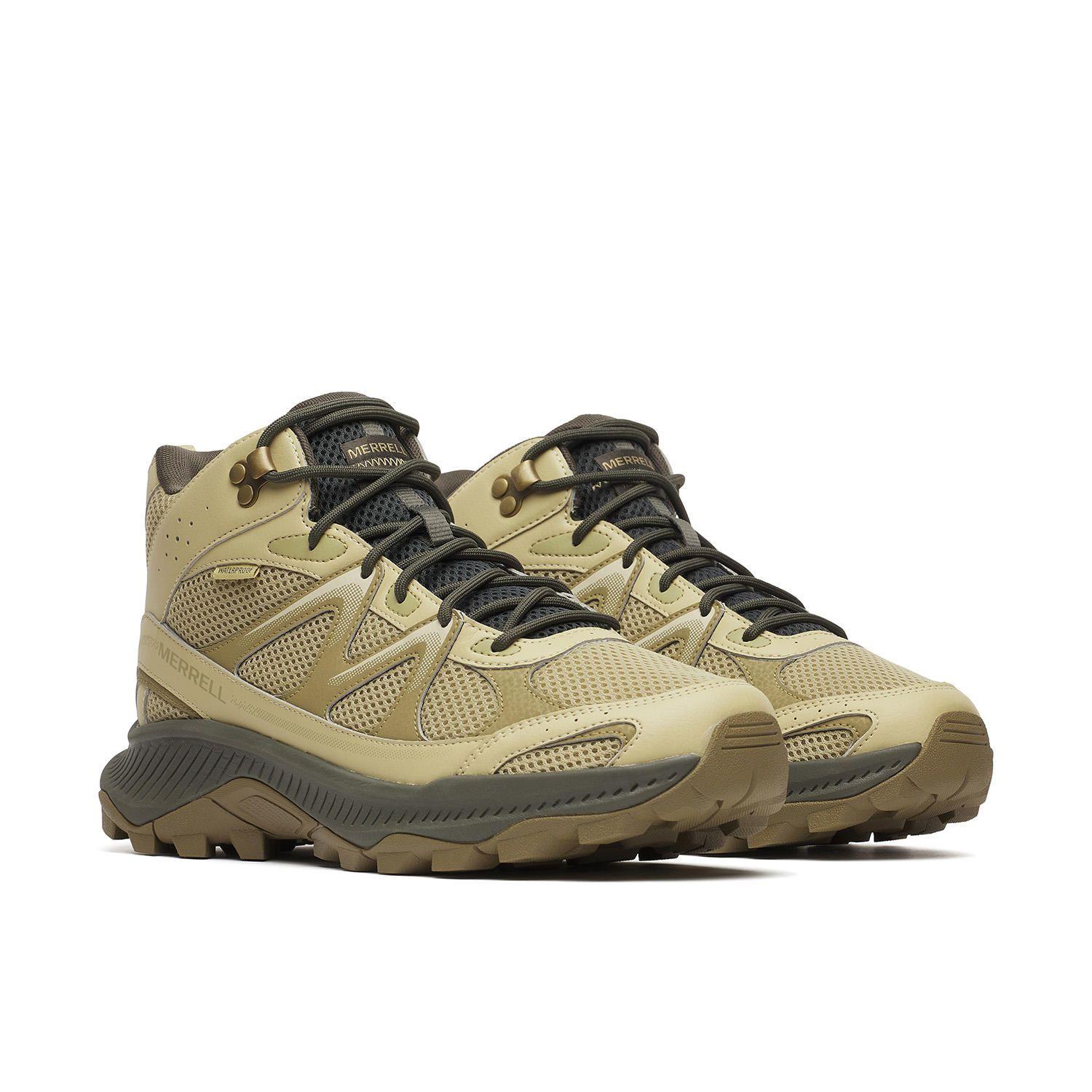 Botin Hombre Tempo Exp Mid Waterproof Beige-3