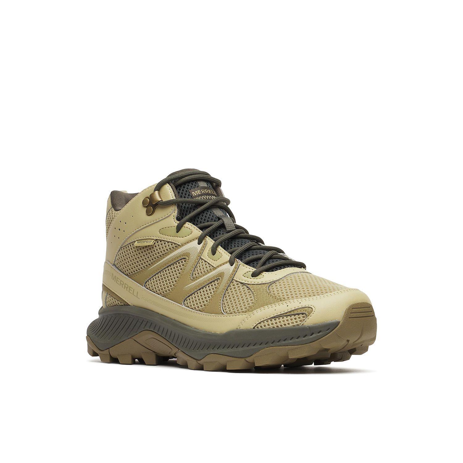 Botin Hombre Tempo Exp Mid Waterproof Beige-4