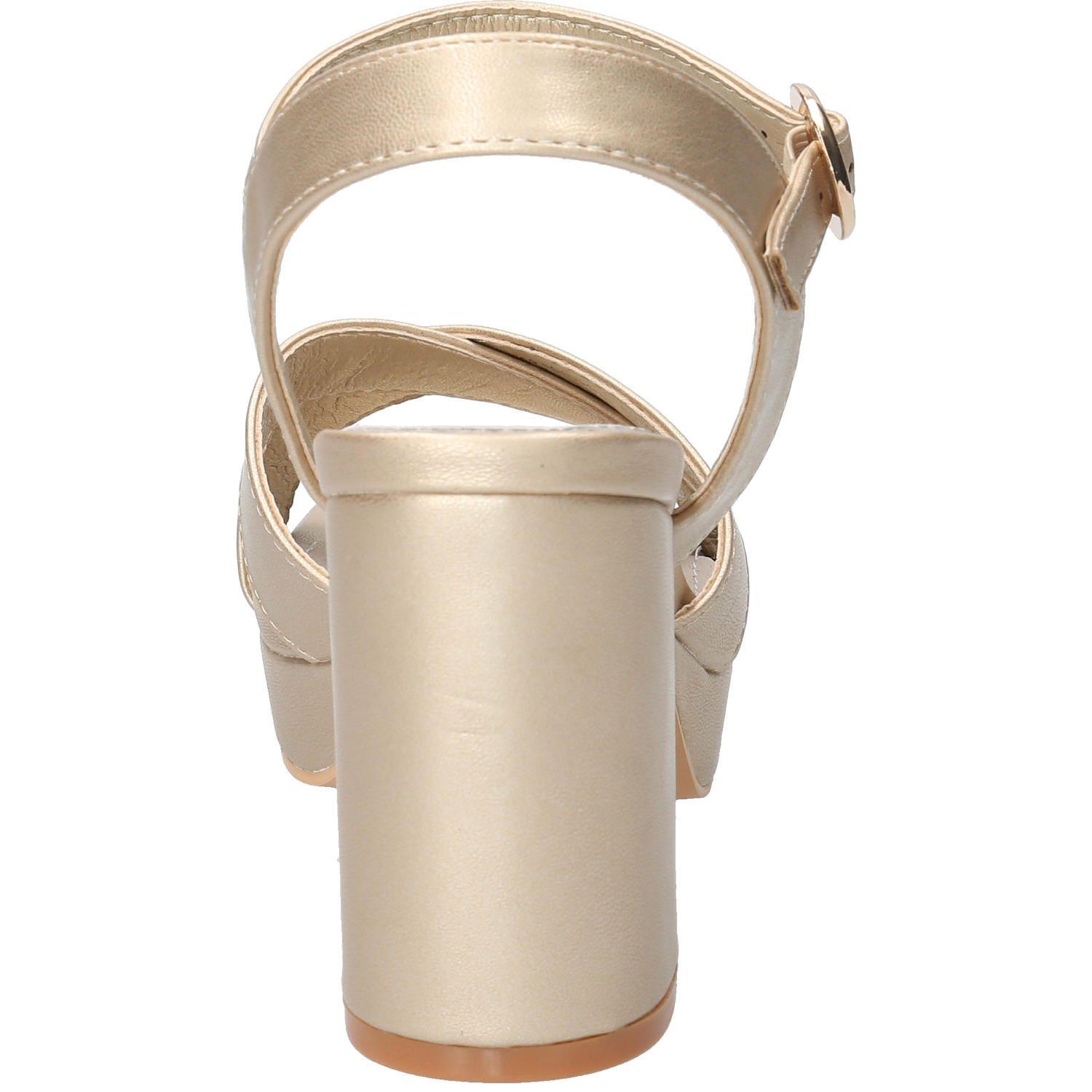 Sandalia Modesty Dorado Mujer-6