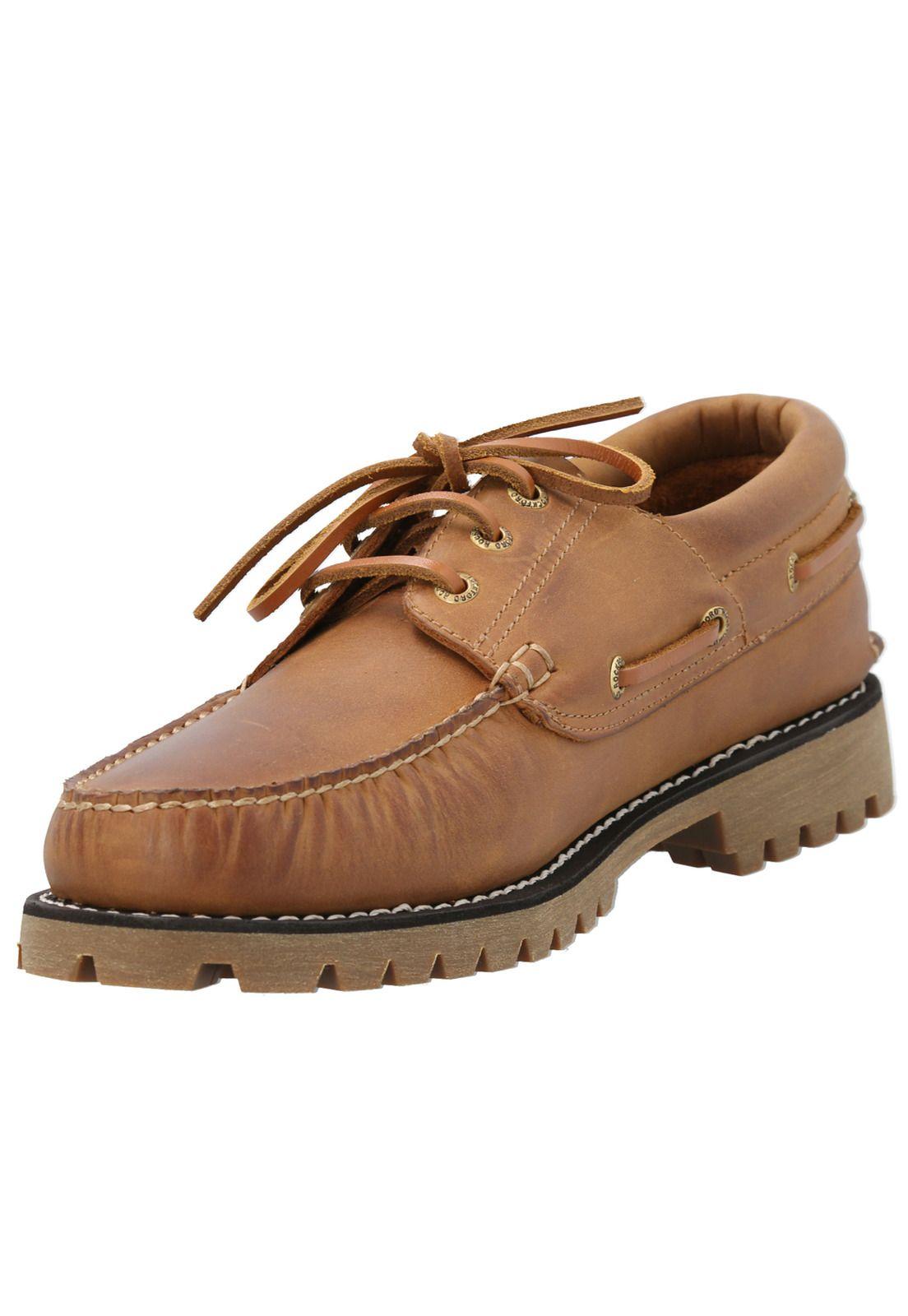 Zapato Cuero Hombre New Rocky Iv Café -3
