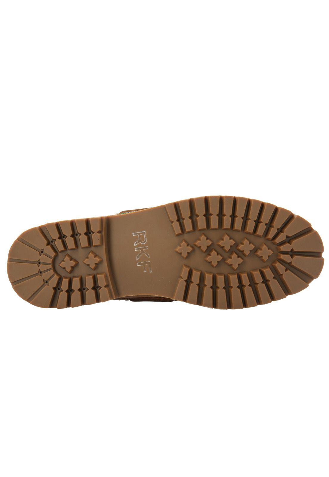 Zapato Cuero Hombre New Rocky Iv Café -6