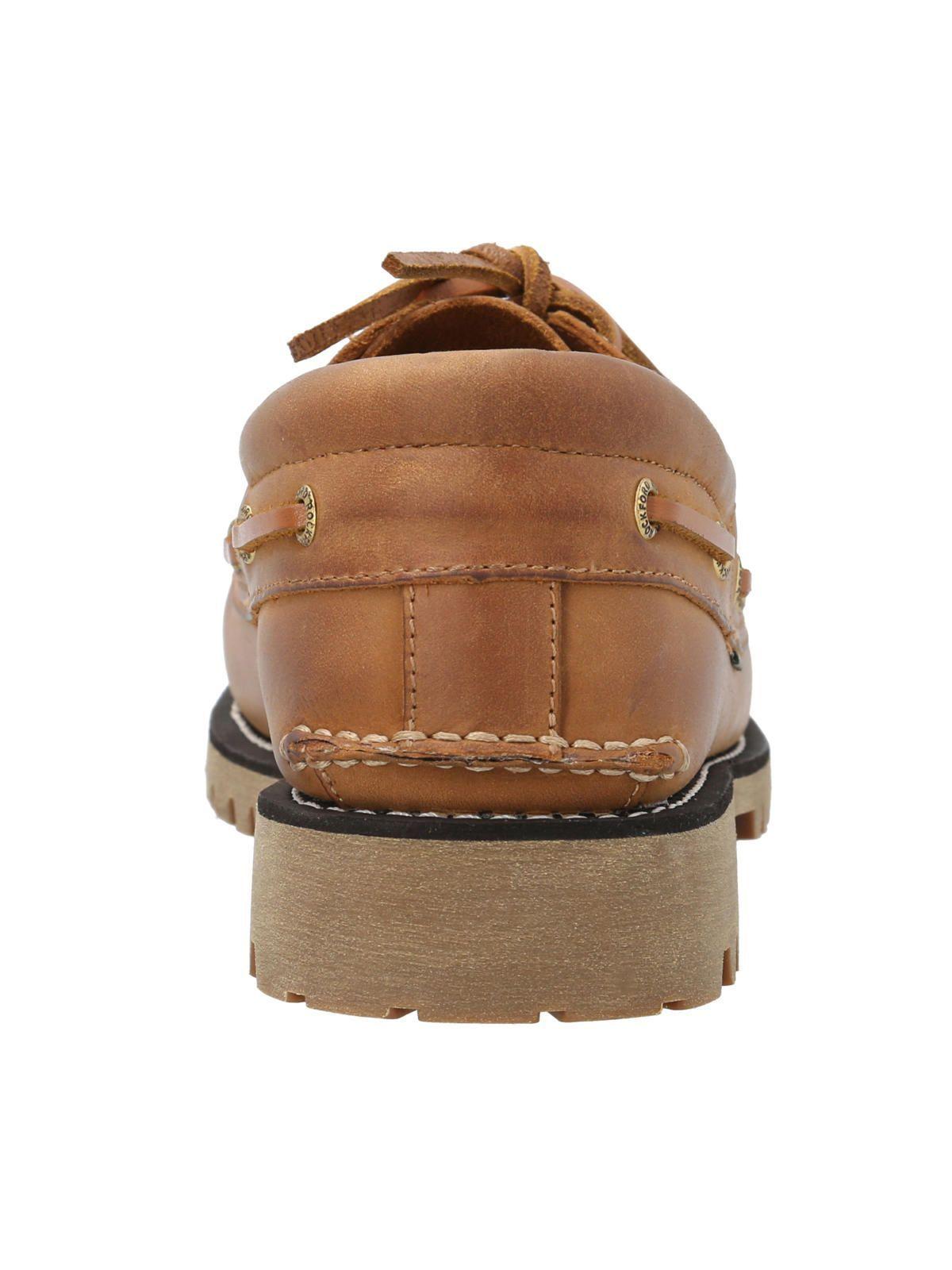 Zapato Cuero Hombre New Rocky Iv Café -5