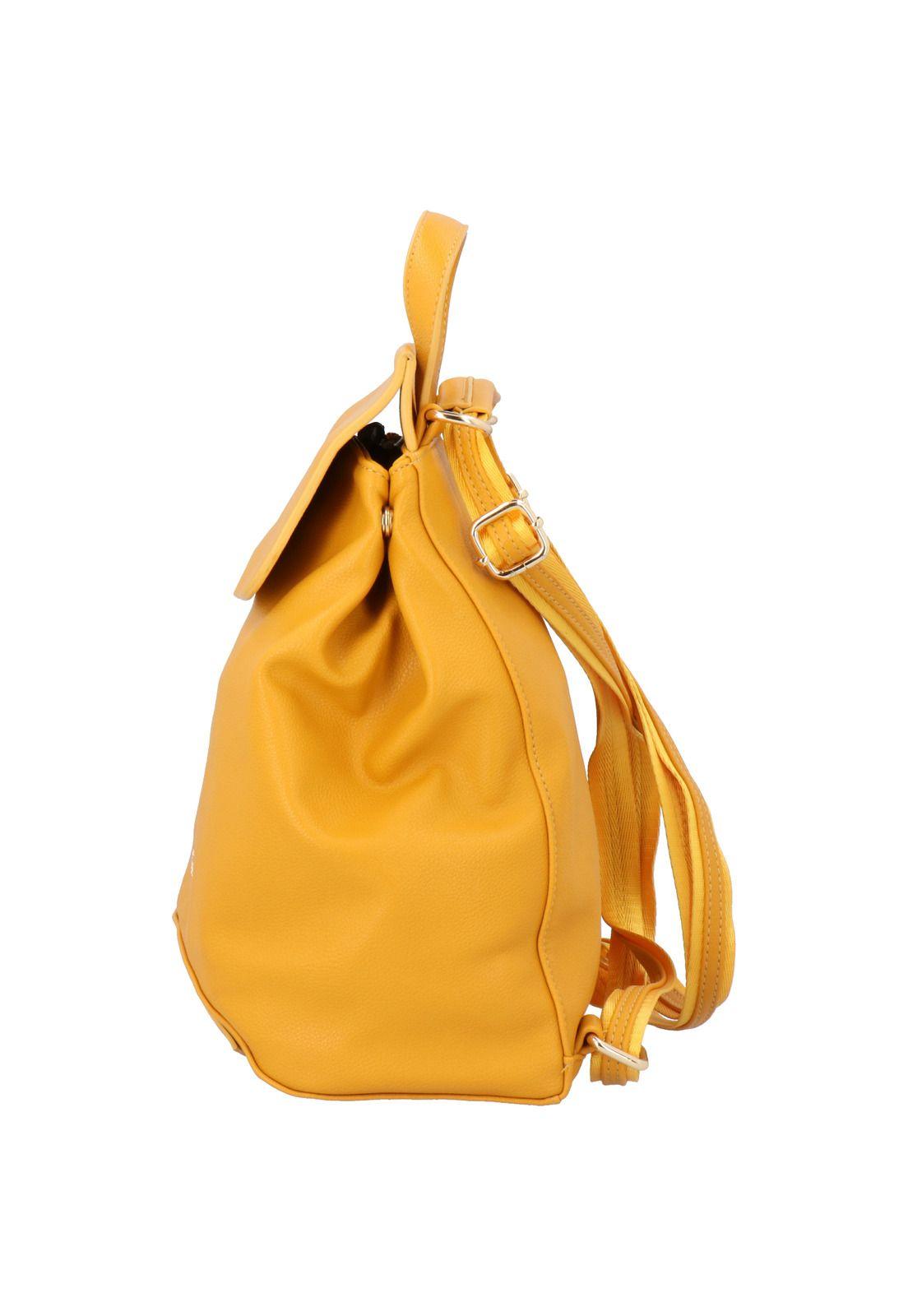 Cartera Ire Backbag Mostaza Mujer-2