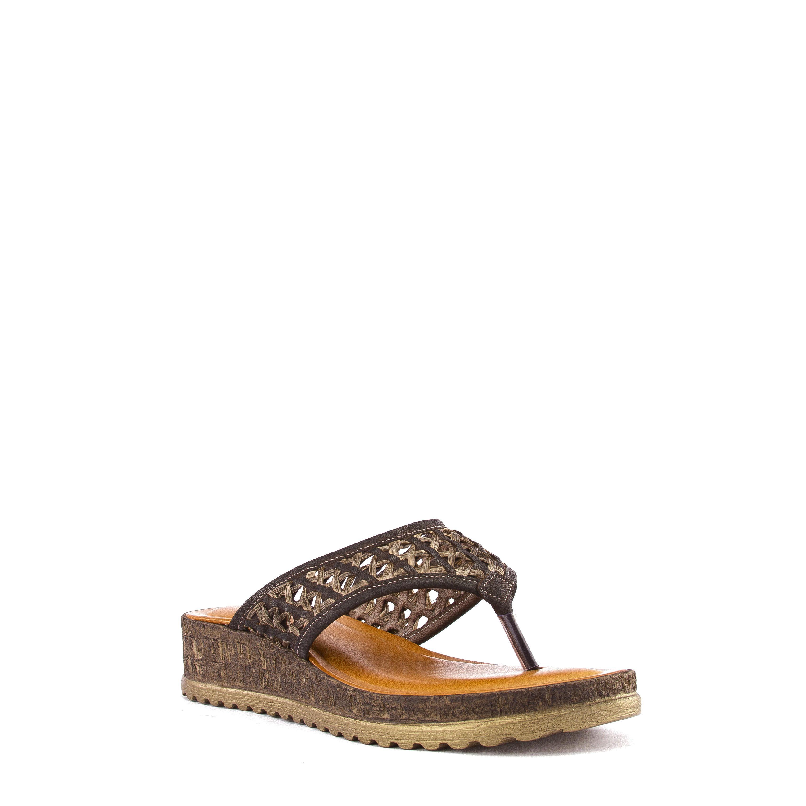 Sandalia  Conchal Casual Chocolate-0