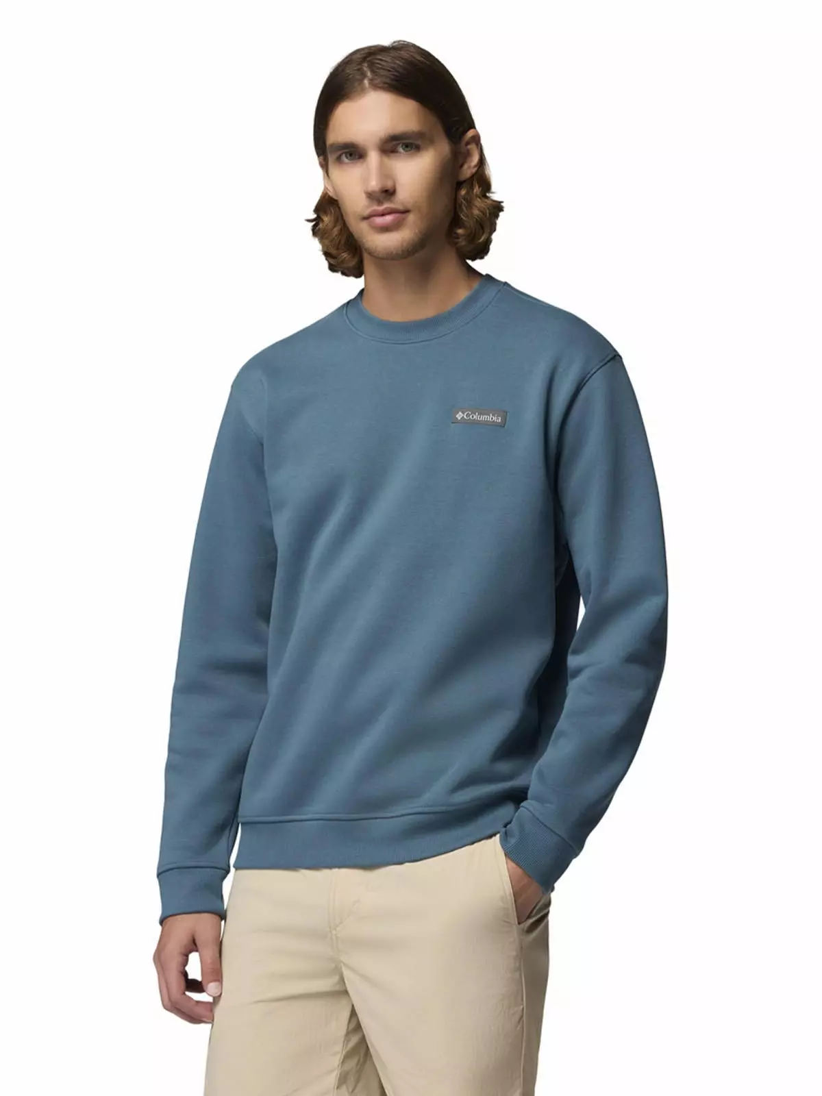 Polerón Hombre Meridian Creek Crew Verde-0