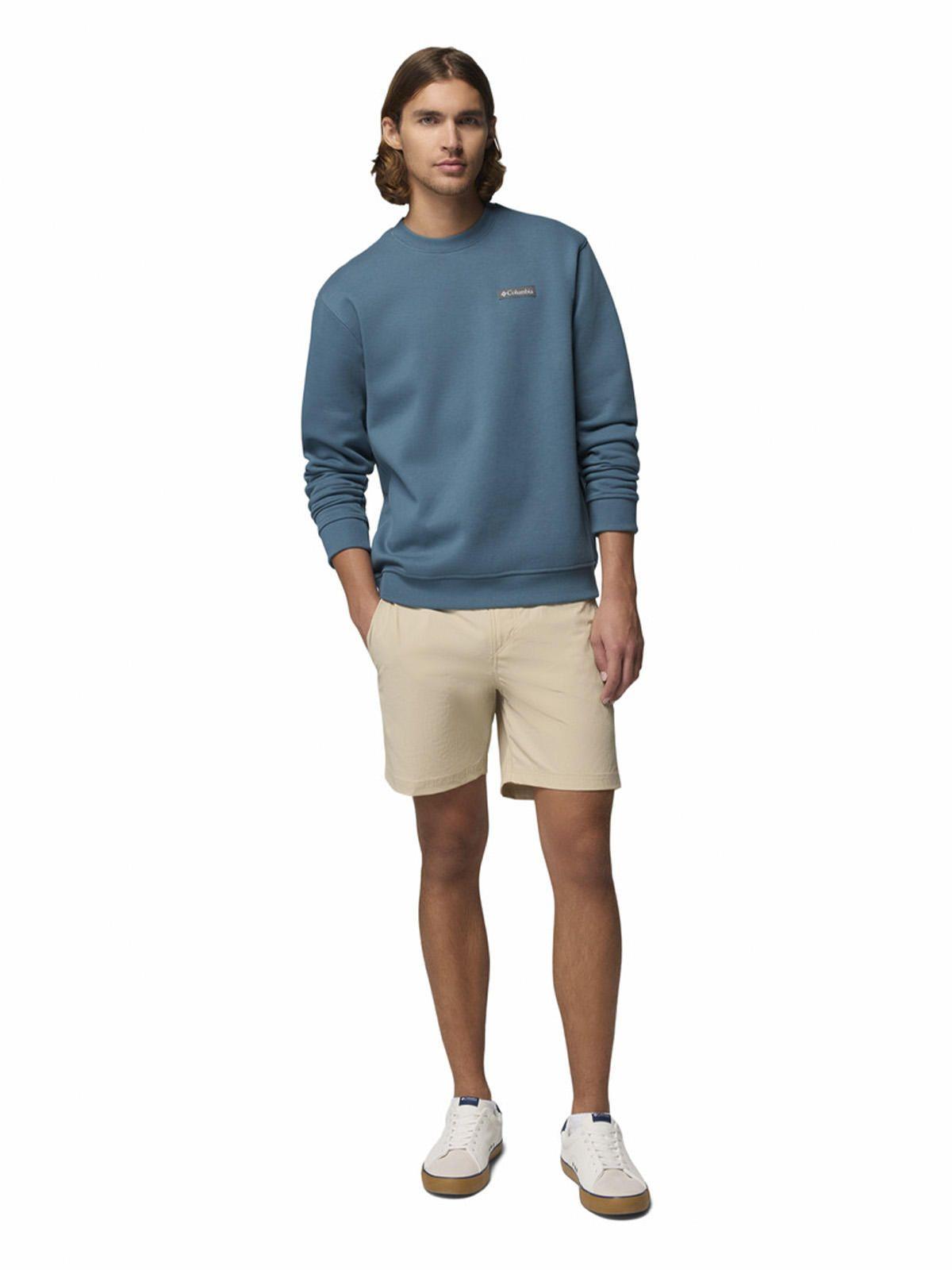 Polerón Hombre Meridian Creek Crew Verde-5