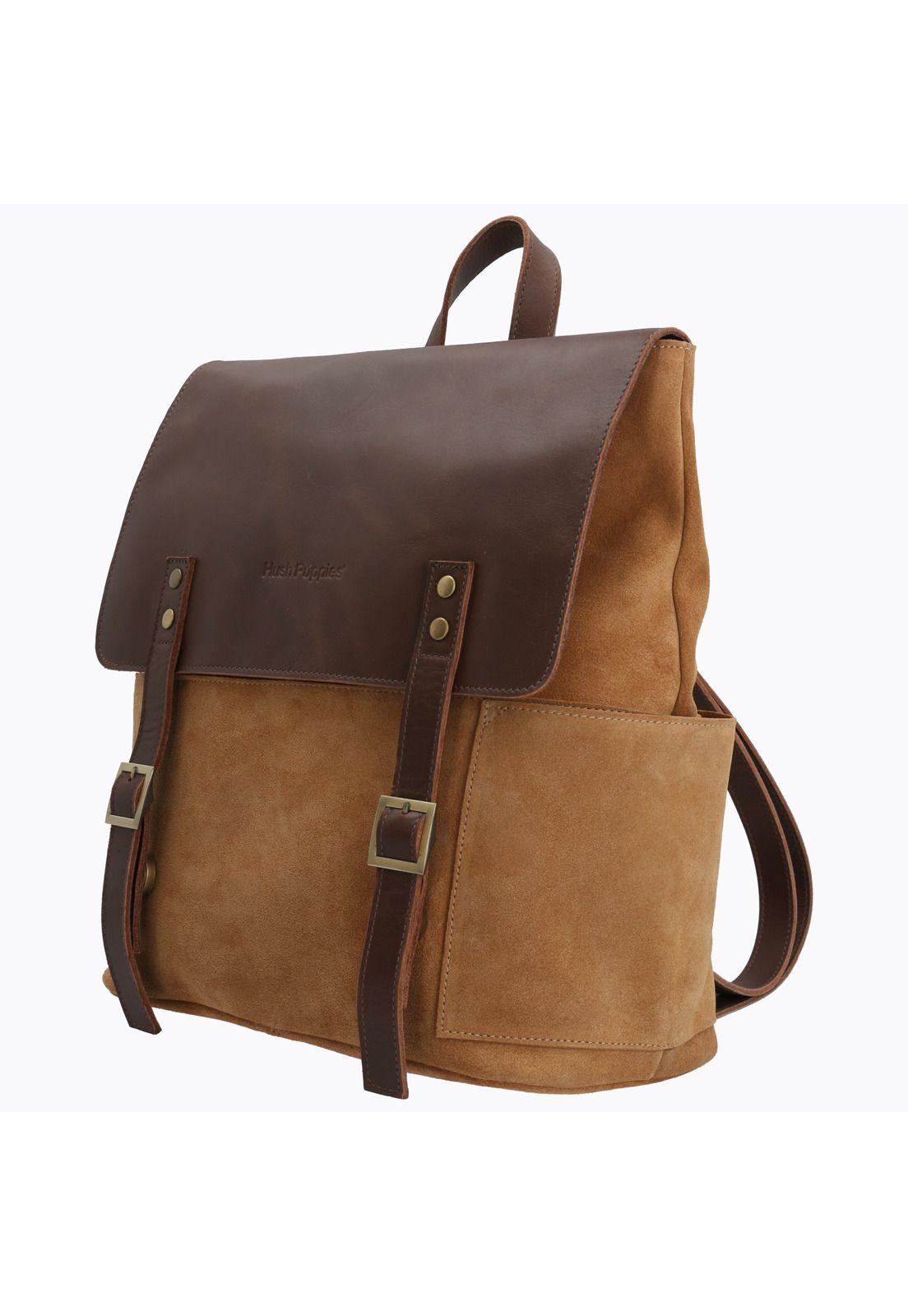 Mochila Cuero Mujer Bryce Back Café-1